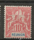 REUNION N° 47 NEUF** LUXE SANS CHARNIERE / Hingeless / MNH - Ongebruikt