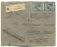 Congo Léopoldville 1 Oblit. Keach 7A2 Sur C.O.B. 127 (paire) + 108 (verso) Sur Lettre Recom. Vers Laeken Le 09/12/1926 - Cartas & Documentos