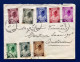 BELGIE BELGIQUE, SOBRE COVER LETTER, Foire Internationale 1938 - Princes Joséphine-Charlotte - Gebruikt