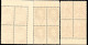 2781. GREECE 1951 ST. PAUL HELLAS 708-711 MNH BLOCKS OF 4, 6 SCANS - Nuevos