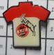 615d Pin's Pins / Beau Et Rare / SPORTS /  MAILLOT CLUB DE FOOT FC KÖLN CHEVRE BOUC - Voetbal