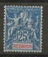 REUNION N° 49 NEUF** LUXE SANS CHARNIERE / Hingeless / MNH - Unused Stamps