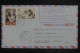 OCÉANIE - Enveloppe 1er Vol Direct Tahiti/ Bora Bora/Paris En 1958  - L 150926 - Cartas & Documentos