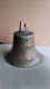 Ancienne Cloche De Marine  En Bronze , 14 Cm De Haut - Glocken