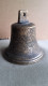 Ancienne Cloche De Marine  En Bronze , 14 Cm De Haut - Bells