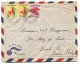 Congo Léopoldville 1 Oblit. Keach 8A1 Sur C.O.B. 305 (paire) + 317 Sur Lettre Vers Kessel-Lo Le 27/08/1952 - Lettres & Documents