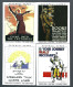 W106 - 2 SERIES DE 10 CARTES - REPRODUCTION AFFICHES DE PROPAGANDE ANGLAISE - 1939-45