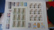 Delcampe - AZ137 Bel Ensemble De Timbres, Fragments De Feuilles Et Blocs ** De Divers Pays..  A Saisir !!! - Colecciones (en álbumes)