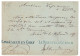 Entier CP 12 Obl. BXL (LUX) 8/1/1879 + Marque D'entrée Belgique - Lille > Lille C. D'arrivée - Grenzübergangsstellen