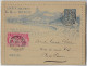 Brazil 1906 Postal Stationery Letter Sheet 3rd Pan-American Congress Beira-Mar Ave Rio De Janeiro Perforation 6¾ + Stamp - Interi Postali