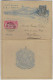 Brazil 1906 Postal Stationery Letter Sheet 3rd Pan-American Congress Beira-Mar Ave Rio De Janeiro Perforation 6¾ + Stamp - Postwaardestukken