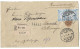 (C04) - REGISTRED COVER WITH 1P. X2 STAMPS ALEXANDRIA / 4R => GERMANY 1911 GRAND HOTEL BONNARD - 1866-1914 Khedivaat Egypte