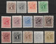 GREECE 1902 Postage Due Engraved Issue Complete MH Set Vl. D 25 / 38 - Ongebruikt