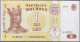 MOLDOVA - 1 Leu 2002 P# 8e Europe Banknote - Edelweiss Coins - Moldova