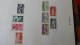 Delcampe - AZ145 Timbres De Poste Aériennes * Et Oblitérés De Divers Pays D'Europe Sur Feuilles D'album.  A Saisir !!! - Collections (en Albums)