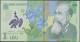 ROMANIA - 1 Leu 2018 P# 117 Europe Banknote - Edelweiss Coins - Rumania