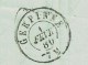 TP 30 S//Reçu De 12,00 Frs établi à BXL Dépôt BXL (LUX) 31/1/1880 > Encaissement à Gerpinnes Obl. 1/2/1880 - Correo Rural