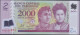 PARAGUAY - 2000 Guaranies 2009 P# 228b America Banknote - Edelweiss Coins - Paraguay