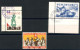 SUISSE - LOT DE 7 VIGNETTES GUERRE 1939 / 1945 - OBLITEREES ET AVEC CHARNIERES - Labels