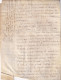 Parchemin Du 18e Siècle - Document Velin - Manuscrit De 7 Pages 19 Novembre 1788 HAMBIE G. DE CAEN - Manuscrits