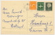 Briefkaart G. 313 / Bijfrankering Groningen - Duitsland 1956 - Postal Stationery