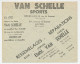 Postal Cheque Cover Belgium ( 1931 ) Sports Clothes - Costumes