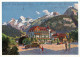 ! Ansichtskarte Kandersteg, Hotel Victoria, Kanton Bern, 1953, Ambulant Bahnpoststempel, Schweiz - Kandersteg