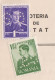 TIMBRE : 1 + 1.50 LEI Cu PERFIN / PERFORATED STAMPS - LOTERIA DE STAT GHEORGHE STANOIU / BRASOV - 1942 - RRR ! (an420) - Variétés Et Curiosités