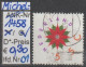 1992 - NIEDERLANDE - SM "Dez.marken-Weihnachtsstern" 55 C Mehrf. - O  Gestempelt - S.Scan (1458 01-02 Nl) - Used Stamps