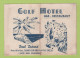 CARTE COMMERCIALE GOLF HOTEL - BAR RESTAURANT PAUL DURAND AVENUE DE LA GARE CAGNES SUR MER - Visiting Cards
