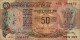 BILLET 50 RUPEES INDE - India