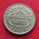 Seychelles 1/2 Rupee 1960 Seychellen Seicheles  W ºº - Seychelles