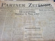 PARISER ZEITUNG 23 /8/1941 / 8 PAGES DONT 1 EN FRANCAIS - Sonstige & Ohne Zuordnung