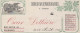 ART NOUVEAU / JUGENDSTIL 1905:Factuur Van/Facture De  ##Imprimerie à Vapeur OSCAR DETHIÈRE, Rue Neuve, 82, CHARLEROI##. - 1900 – 1949