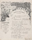 1905: Prijsopgave Van / Offerte De  ## Maison VAN CLEEMPUT, Artificier De La Ville De Bruxelles, Rue De Rivieren,14, ... - Artesanos