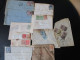 Delcampe - -Lot De 145 Enveloppes Et  Fragments . Nombreux Cachets à Voir - Storia Postale