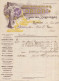 ART NOUVEAU/JUGENDSTIL: NEDERLAND :1908: Factuur Van/Facture De  ## « Oliefabriek ORION », Jan Van Heyningen, ZAANDAM ## - Levensmiddelen