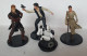 LOT 4 FIGURINES STAR WARS CASSEES DIVERSES DISNEY HAN SOLO ANAKIN JYN ERSO - Poder De La Fuerza