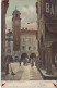 Bellinzona Piazza Nosetto En Couleurs, Animée, Attelage Cheval, Hôtel Du Cerf, Voyagée 1907 - Bellinzone