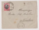 Bulgaria Bulgarie Bulgarien 1907 Cover With 10St. FERDINAND Stamp Sent KUSTENDIL To TETEVEN (66280) - Covers & Documents