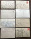 8 Postcards Lot Australia Kuring-Gai Sydney NSW Melbourne Bendigo Black Boy Burnt Tree VIC Brisbane QLD - Altri & Non Classificati