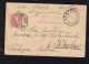 Portugal 1905 Stationery Card 25R Carlos LISBOA To PETRIKOW PIOTRKOW PETRIKAU Poland Russia - Briefe U. Dokumente