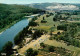 CPSM-46- SOUILLAC- Vue Aérinne Du Camping Au Bord De La Dordogne*2scans - Souillac