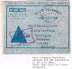 Great Britain. BLUE TRIANGEL AIR LETTER. CENSOR. Send From Singapore To England - Singapore (...-1959)