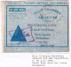 Great Britain. BLUE TRIANGEL AIR LETTER. CENSOR. Send From Singapore To England - Singapour (...-1959)