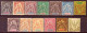 Anjouan 1892 Y.T.1/13 */MH VF/F - Unused Stamps