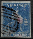 Trinidad And Tobago 1 Shilling Stamp 1859 Year  Used - Trinidad & Tobago (...-1961)