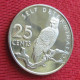 Guyana 25 Cents 1976 Harpy Bird Guiana  W ºº - Guyana