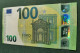 100 EURO SPAIN 2019  DRAGHI V002D1 VA SC UNCIRCULATED  PERFECT - 100 Euro