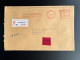 NETHERLANDS 1973 REGISTERED LETTER MAASTRICHT TO TILBURG 05-04-1973 NEDERLAND AANGETEKEND - Brieven En Documenten